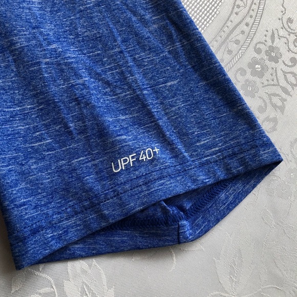 Nike Blue Dri-Fit Shirt Men’s Size XL Front Logo Short Sleeves Activewear Top - Picture 7 of 14